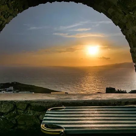 Erato & Clio ! Amazing View Of Aegean Sea And Islands וילה *