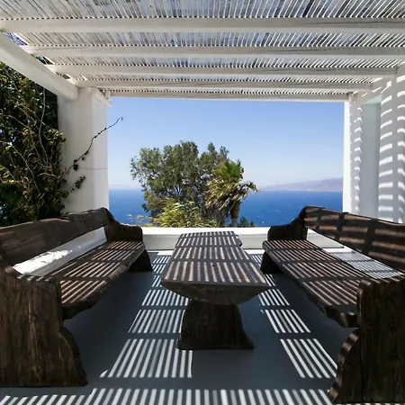 Erato & Clio ! Amazing View Of Aegean Sea And Islands וילה