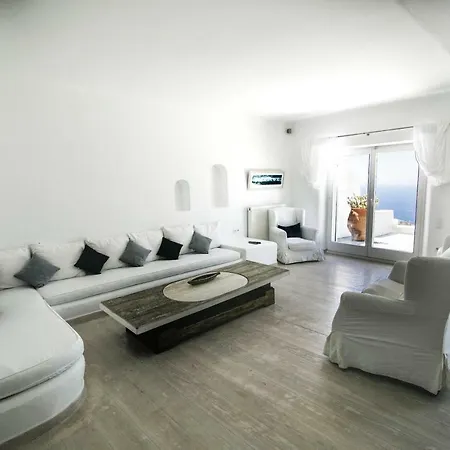 Erato & Clio ! Amazing View Of Aegean Sea And Islands וילה Mykonos Town