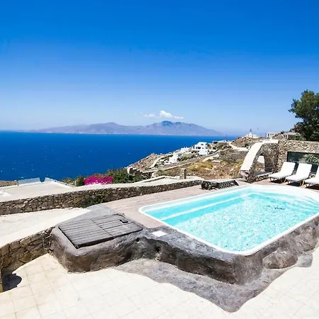 Erato & Clio ! Amazing View Of Aegean Sea And Islands Mykonos Town