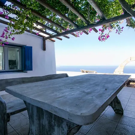 Erato & Clio ! Amazing View Of Aegean Sea And Islands וילה
